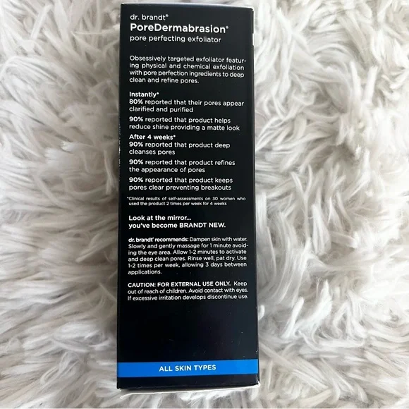 Dr. Brandt PoreDermabrasion Pore Perfecting Exfoliator NIB - Picture 16 of 16